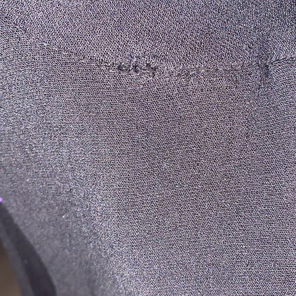 Free People Little Black Dress Cocktail with Open Keyhole Back and Zipper Size L - Picture 5 of 5